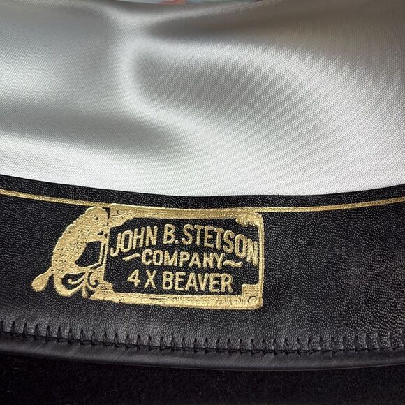 Stetson four X Beaver felt hat - Picture 8 of 9